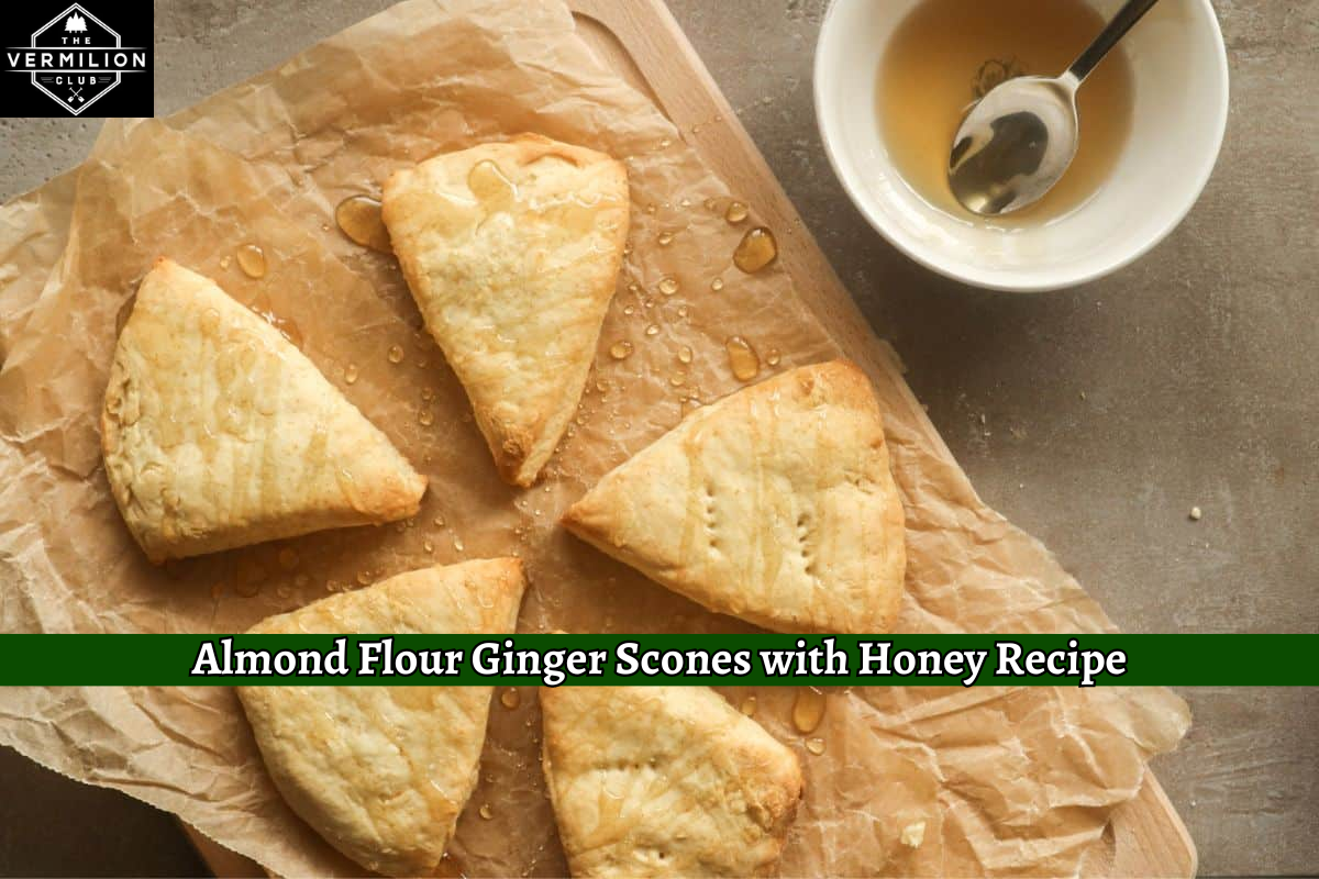 Almond Flour Ginger Scones with Honey Recipe