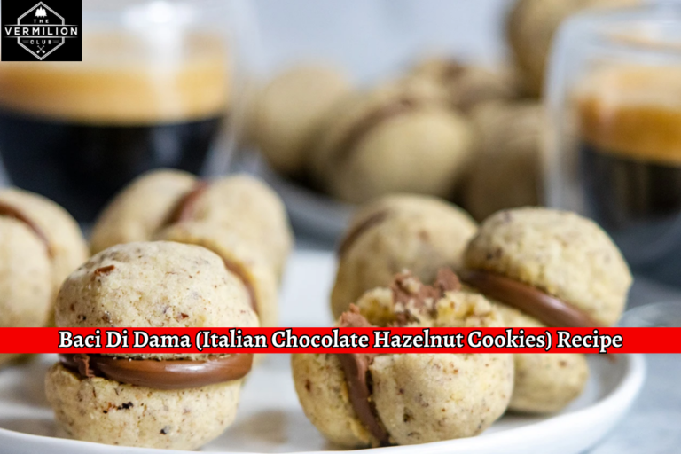 Baci Di Dama (Italian Chocolate Hazelnut Cookies) Recipe