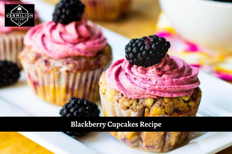 Blackberry Cupcakes Recipe