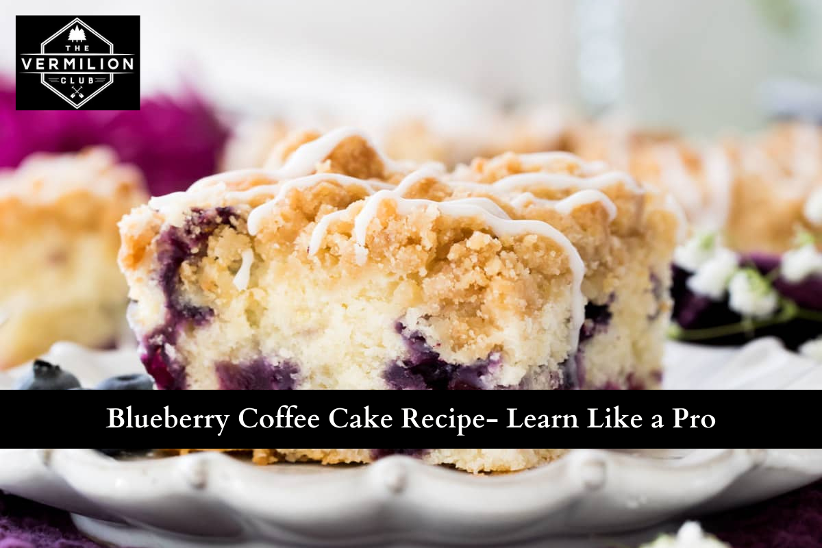 Blueberry Coffee Cake Recipe- Learn Like a Pro