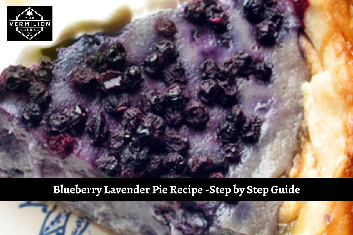 Blueberry Lavender Pie Recipe