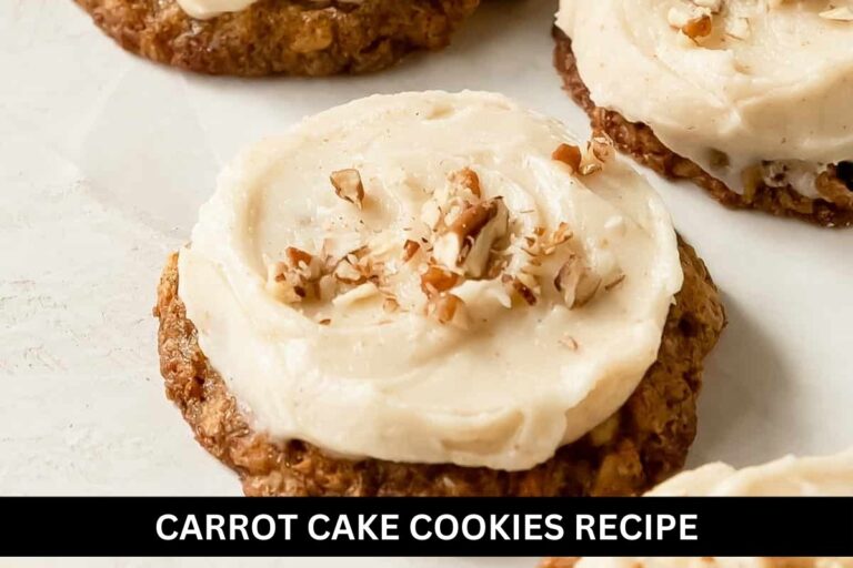 CARROT CAKE COOKIES RECIPE