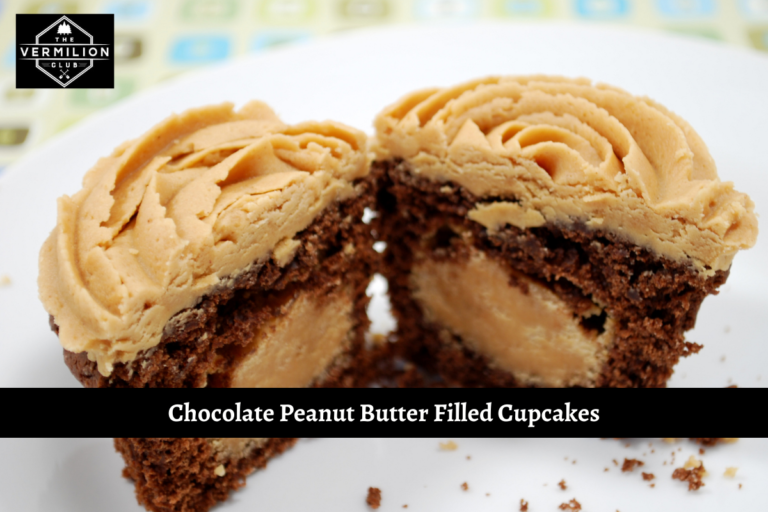 Chocolate Peanut Butter Filled Cupcakes