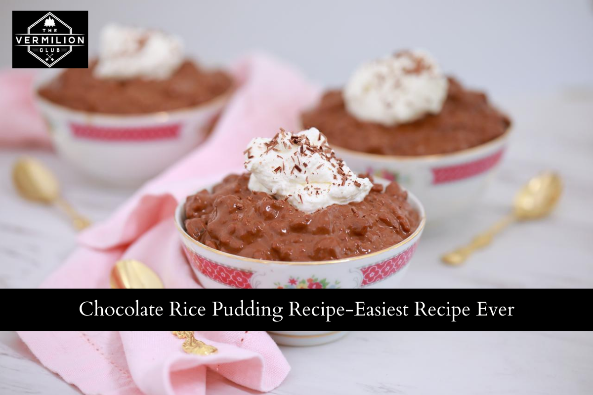 Chocolate Rice Pudding Recipe-Easiest Recipe Ever