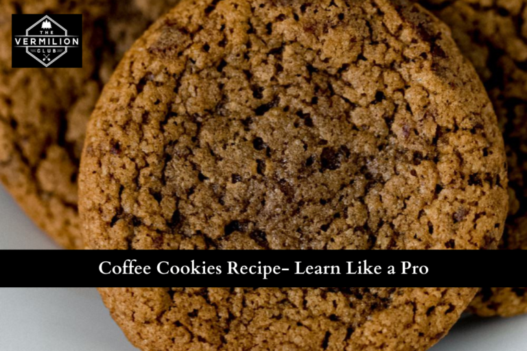 Coffee Cookies Recipe- Learn Like a Pro