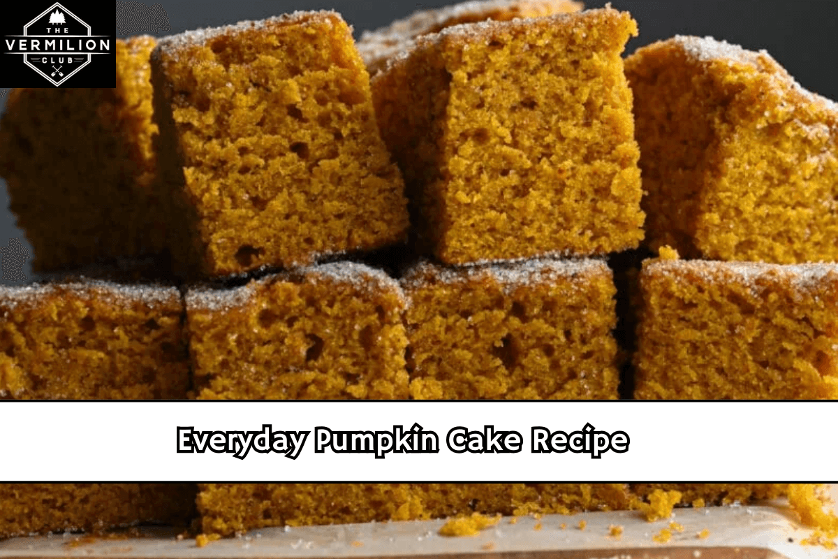 Everyday Pumpkin Cake Recipe 