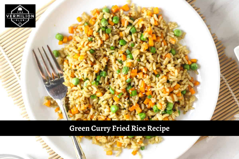 Green Curry Fried Rice Recipe