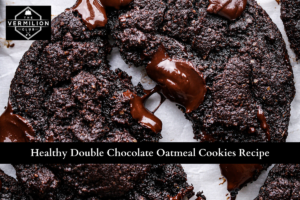 Healthy Double Chocolate Oatmeal Cookies Recipe