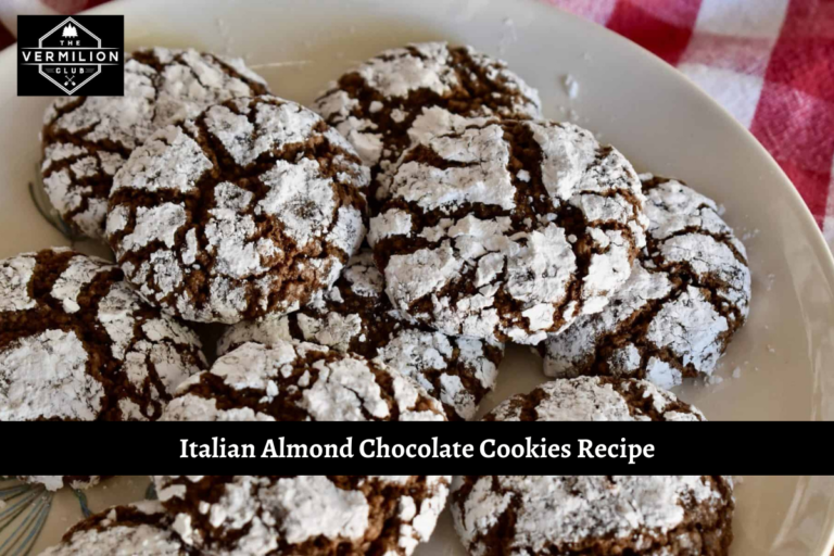 Italian Almond Chocolate Cookies Recipe