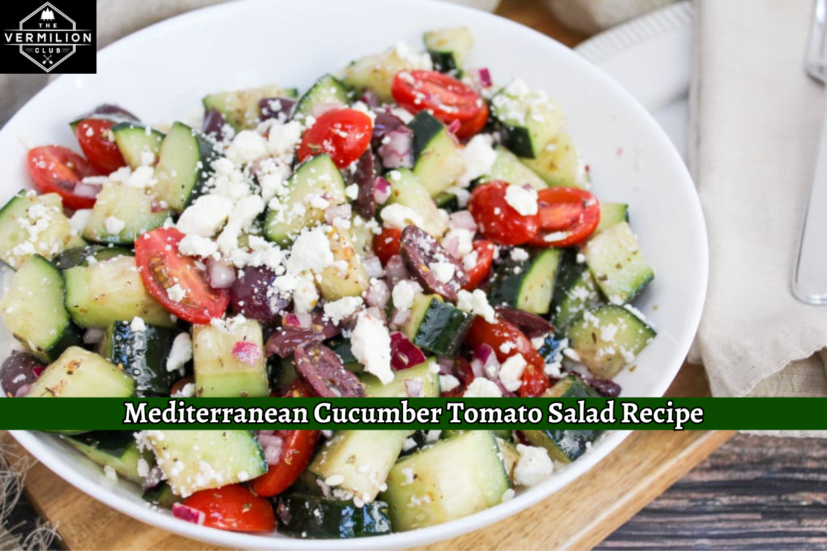 Mediterranean Cucumber Tomato Salad Recipe