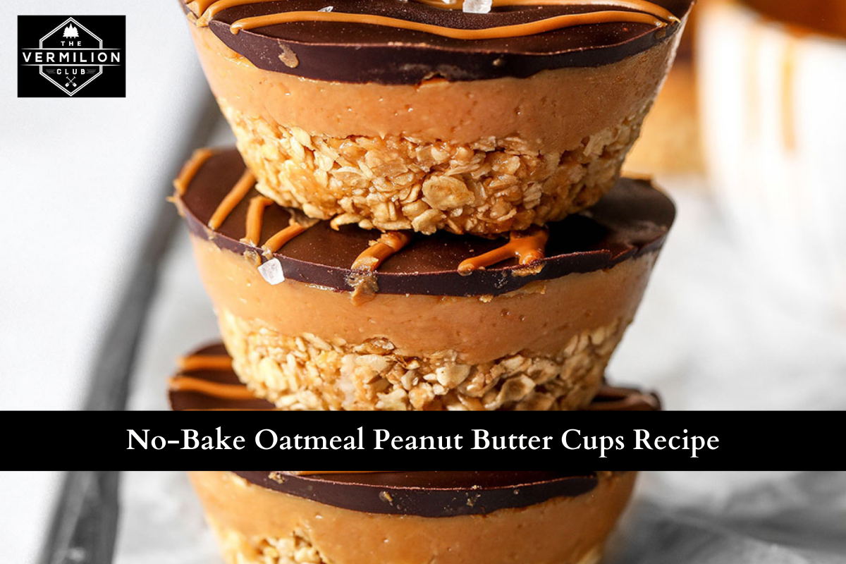No-Bake Oatmeal Peanut Butter Cups Recipe