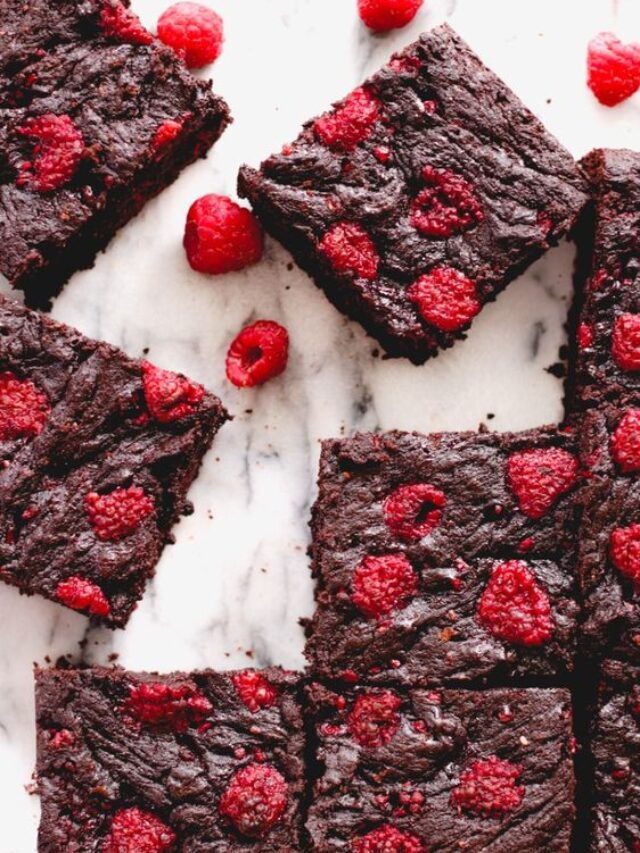 Easy Raspberry Brownies Recipe