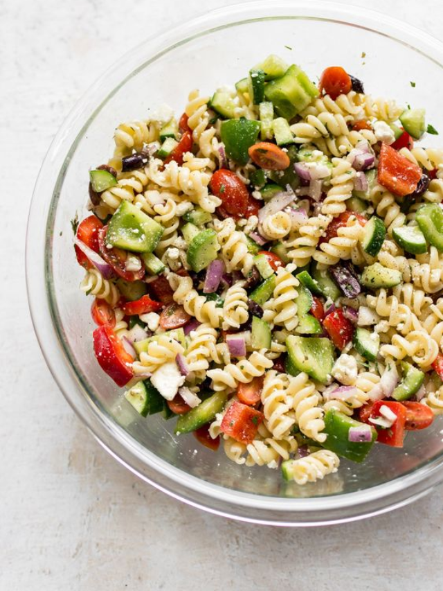 Greek Pasta Salad recipe