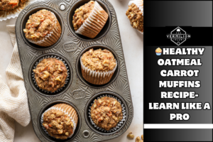 🧁Healthy Oatmeal Carrot Muffins Recipe- Learn Like a Pro