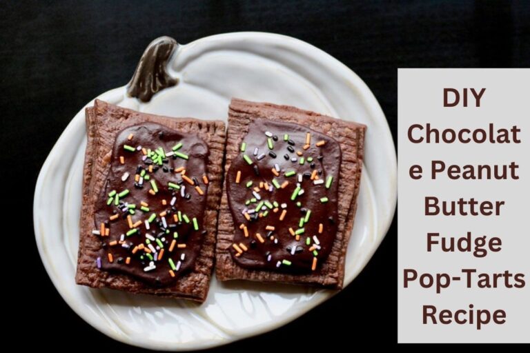 DIY Chocolate Peanut Butter Fudge Pop-Tarts Recipe
