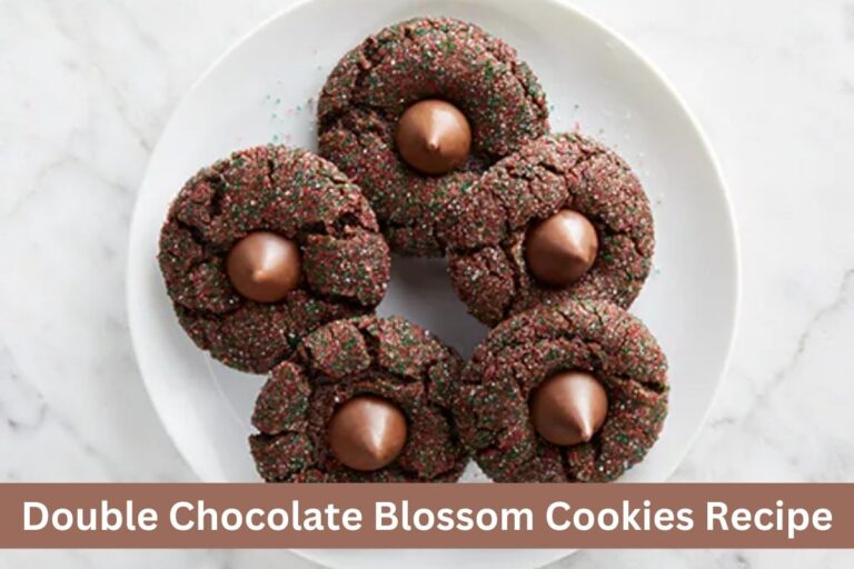 Double Chocolate Blossom Cookies Recipe