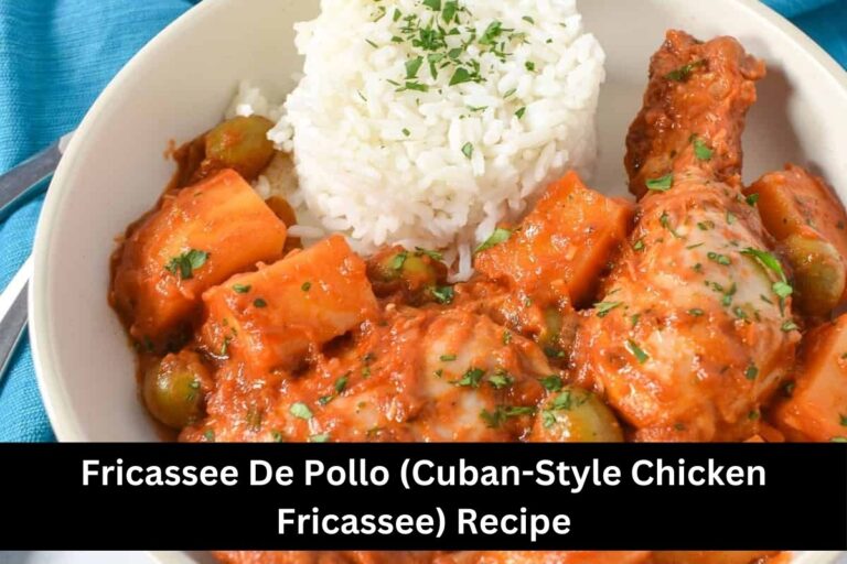 Fricassee De Pollo (Cuban-Style Chicken Fricassee) Recipe