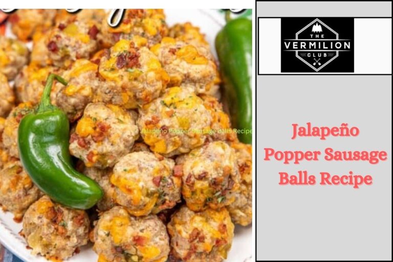 Jalapeño Popper Sausage Balls Recipe