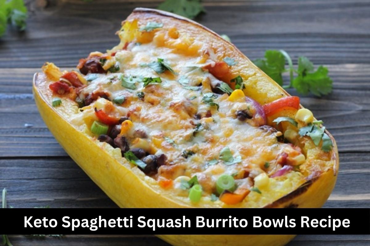 Keto Spaghetti Squash Burrito Bowls Recipe